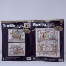 Lotto 2 kit punto croce