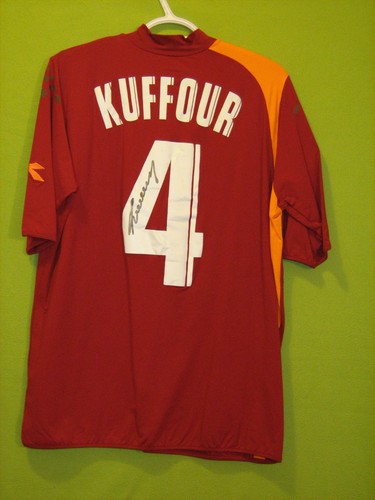 Maglia roma match worn 2005 - roma,