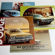 DODGE USA WAGONS / lot de 4