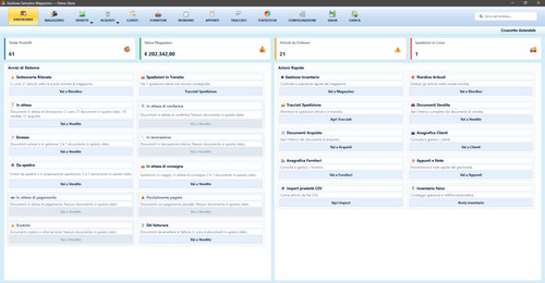 Software gestione magazzino