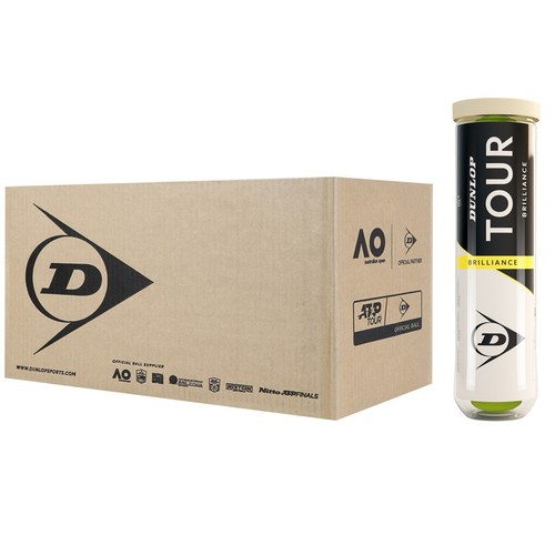 Cartone palline tennis dunlop - tennis,
