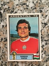 UNGHERIA N. 73 CALCIATORI PANINI album ARGENTINA 78 ORIGINALE NUOVA CON VELINA