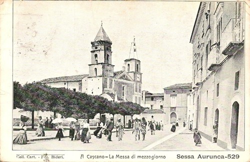 Eh74 cartolina sessa - sessa, aurunca