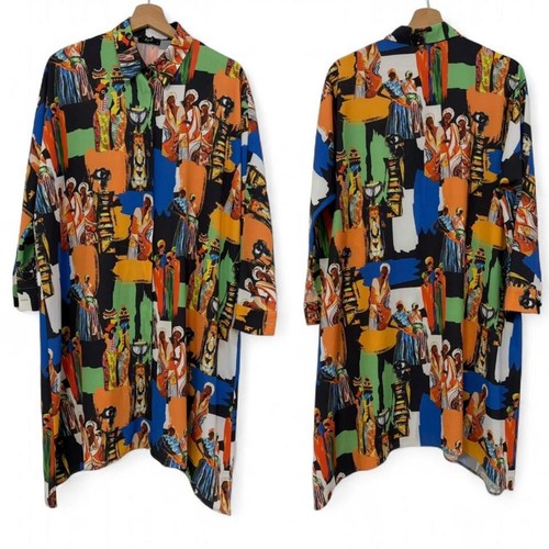 Vestito abito nero fantasia
