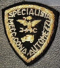 SCUDETTO MILITARE DA BRACCIO