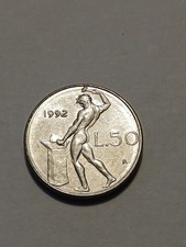 50 LIRE 1992 MODULO RIDOTTO