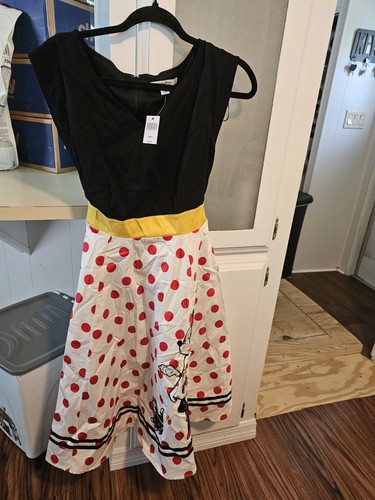 Abito minnie mouse nero - abito,
