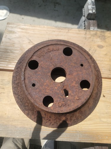 Ruota ghisa vintage 2x12 - in,