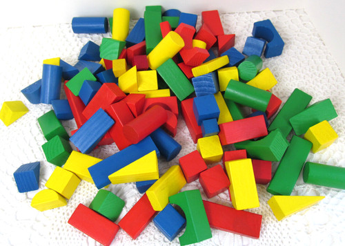 Lotto blocchi legno - lotto,