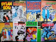 Fumetti Best Comix, Albi giganti Dylan Dog, Nathan Never, Martin Mystere - Comic