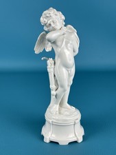 Statua “Amore Sdegnato” Angelo In Porcellana Ginori Serie Capodimonte XX Sec.