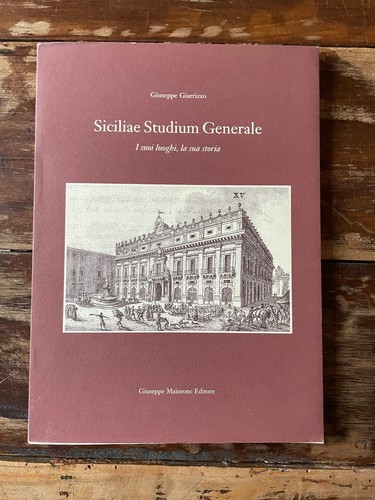 Siciliae studium generale i - studium, generale.