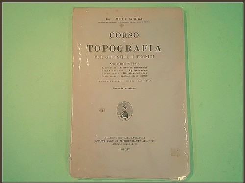 Corso topografia vol iii - di,