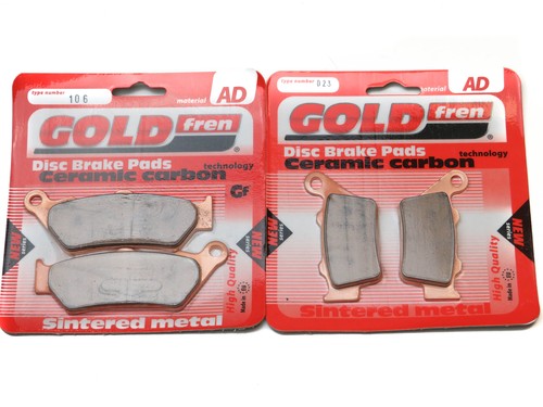 Brake pads front - front, for