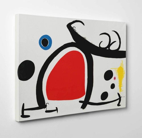 Quadro joan mirò femme stampa - femme,