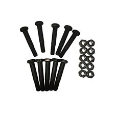 Confezione da 10 bulloni di taglio e dadi adatti per modelli di presse per fieno Ford/New Holland 578393