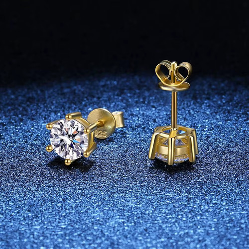 Orecchini ct diamanti - 2,