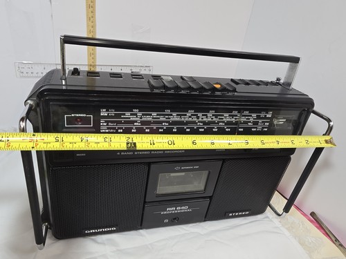 Stereo grundig rr640 originale - stereo,