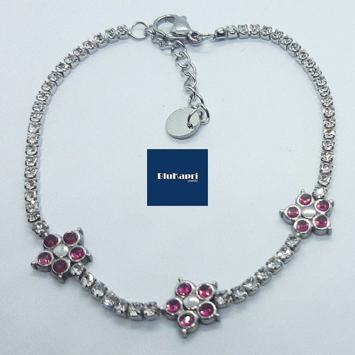 Bracciale donna acciaio - bracciale,