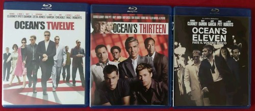 Blu ray trilogia - trilogia, ocean's