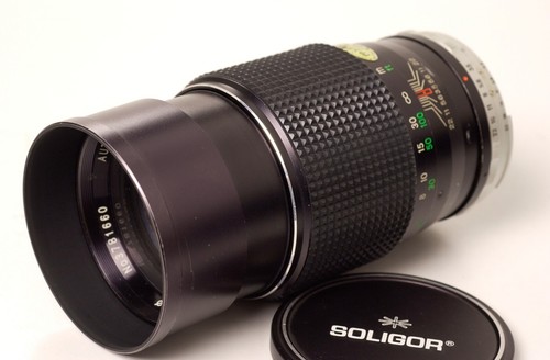 Nikon soligor 200mm 3 - 200mm, f.3,5