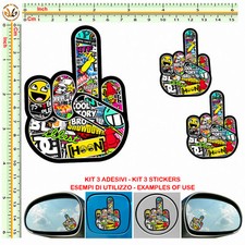 sticker bomb mirror auto fuck