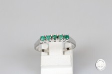 Anello In Oro Bianco 14 Carati