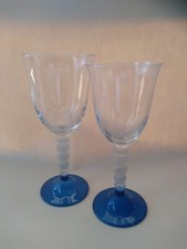 2 BICCHIERI CRISTALLO ACQUA E