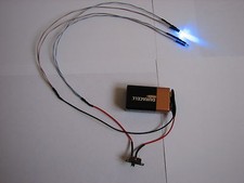 KIT LUCI LAMPEGGIANTI LED BLU