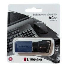 10 Pen Drive 64GB USB 3.2 Kingston Data Traveler Kyson DTX/64GB SPEDIZIONE 24/H