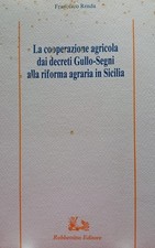 La cooperazione agricola dai