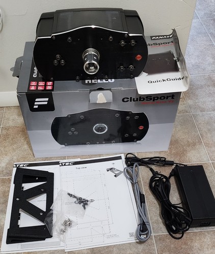 Fanatec clubsport wheel base - fanatec,
