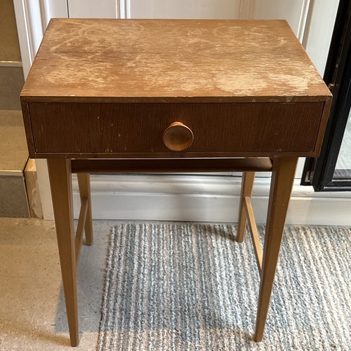 Comodino vintage rovere