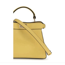 Borsa a tracolla Fendi gialla