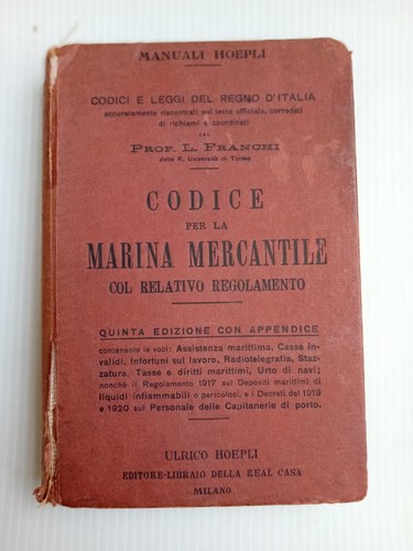 Codice per marina - per, la