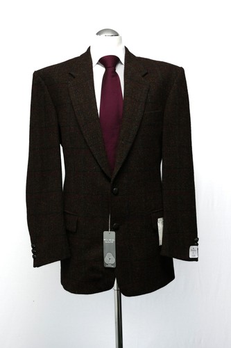 Harris tweed giacca - tweed, marrone