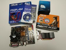 Scheda Madre Asus P5QPL-AM + Intel Pentium Dual Core + RAM 4GB + Scheda Video