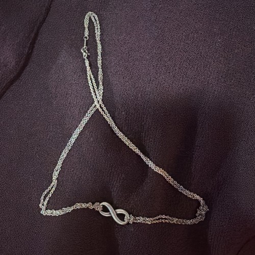Collana infinito argento - collana,