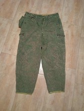 Pantalone militare mimetismo a pioggia vintage Cecoslovacchia anni 50/60