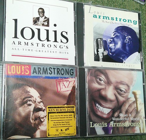 Louis armstrong cds lot - cds, of