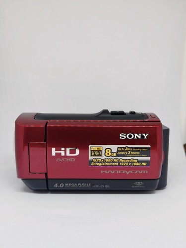 Sony handycam hdr cx105 - sony,