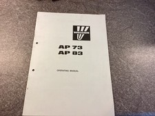 Welger AP 73/ AP83 Operating
