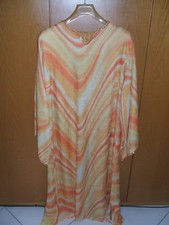 vestito lungo egiziano con fodera - tg.48 -colore -sconto 95% +