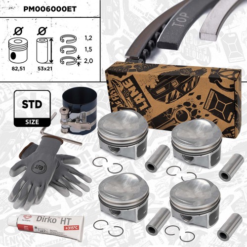 Kit riparazione pistoni std - riparazione,