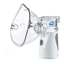 Aerosol Nebulizzatore A Ultrasuoni Inalatore Maschera Atomizzatore Portatile Gri