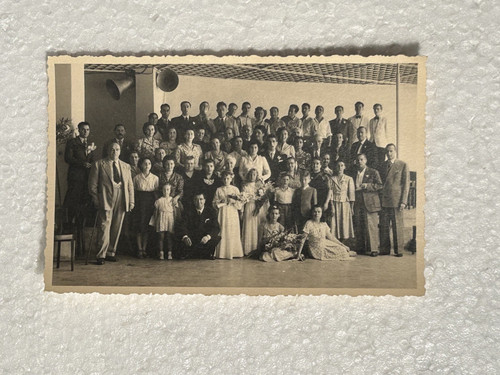 Foto gruppo ritratto 1936 - foto,
