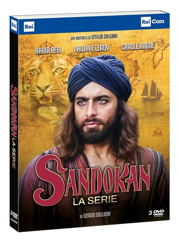 Dvd sandokan sceneggiati rai - dvd,