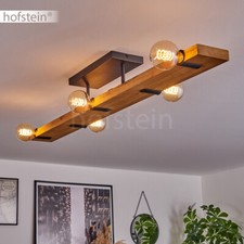 Lampada da soffitto legno soggiorno camera da letto illuminazione corridoio luce 5 luci moderna