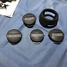 KIT 5Pz. PULSANTE CLACSON E GHIERA VOLANTE STERZO FIAT 126