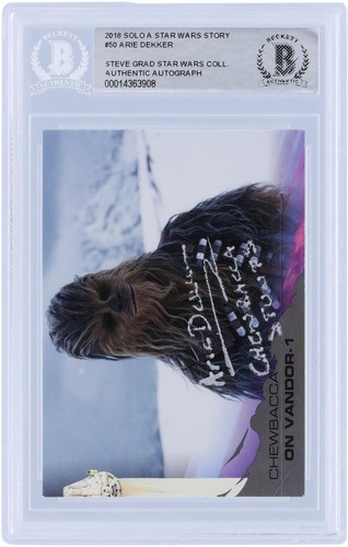 Carta arie dekker - star, wars